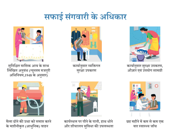 Leaflet for sanitation workers